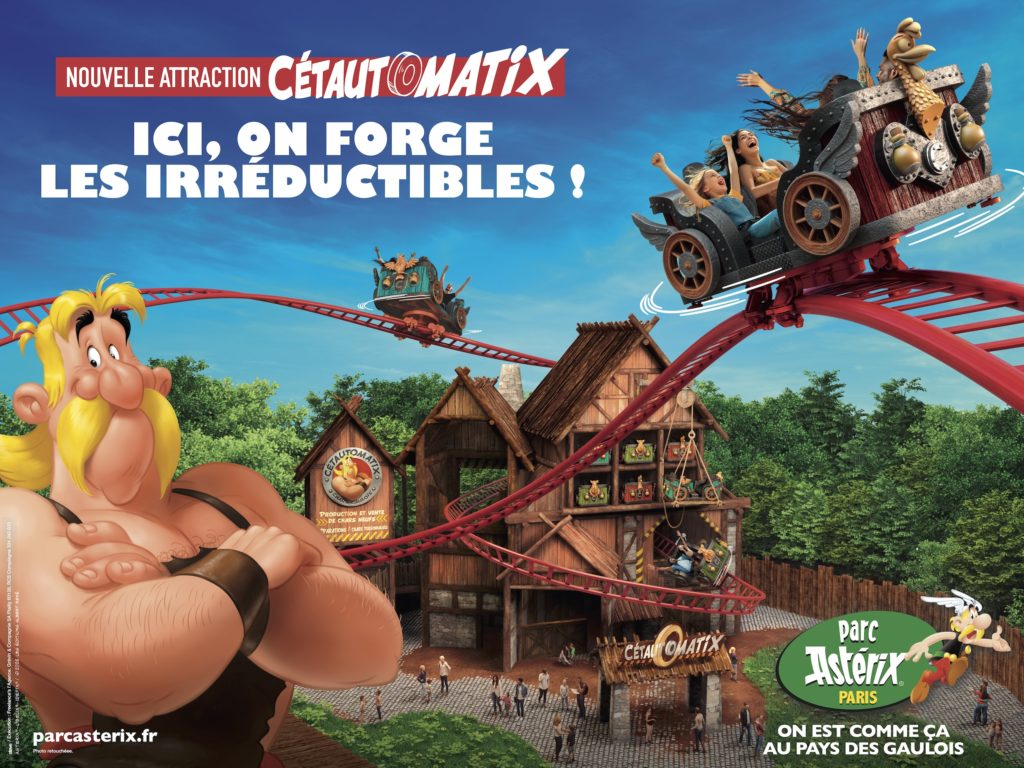 Cétautomatix vous fait tournoyer avec sa toute nouvelle attraction familiale !