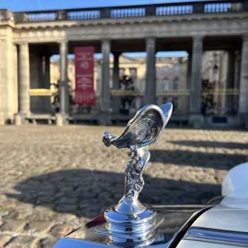 château de compiègne cour d'honneur exposition Rolls royce septembre 2025