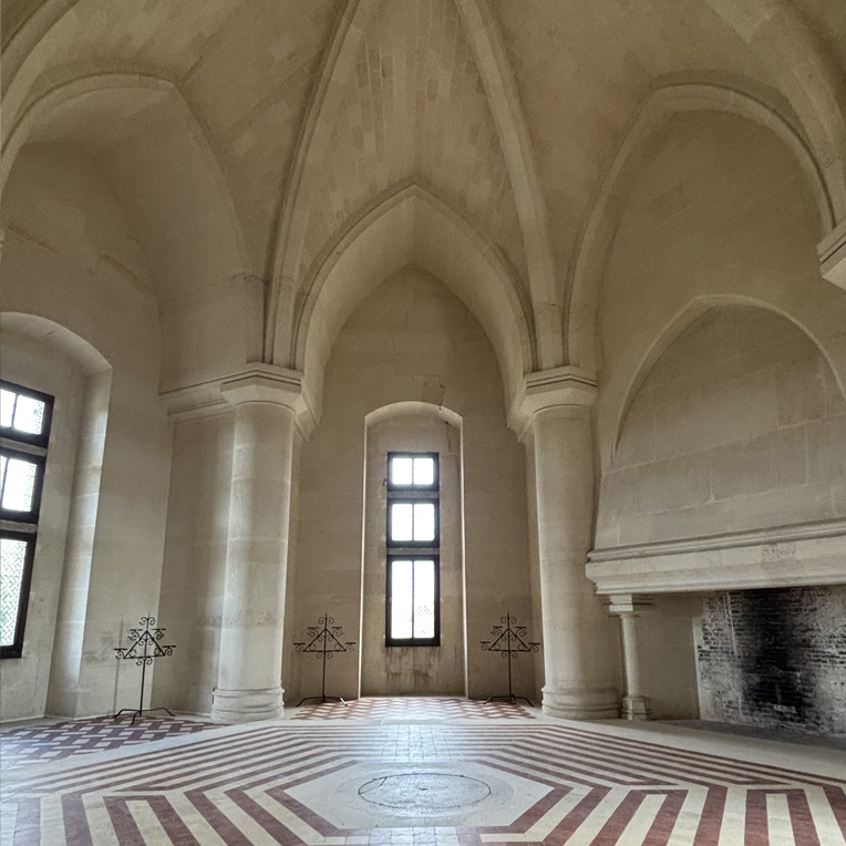 château de pierrefonds - salle historique