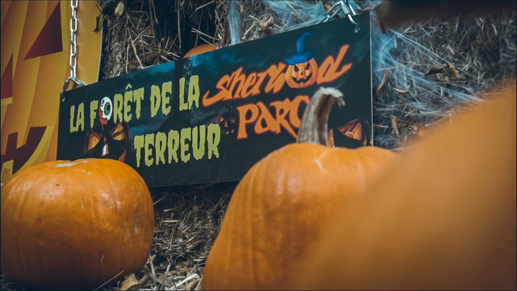 Key visual SHERWOOD PARC activités et programations Halloween 2025
