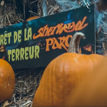 Key visual SHERWOOD PARC activités et programations Halloween 2025