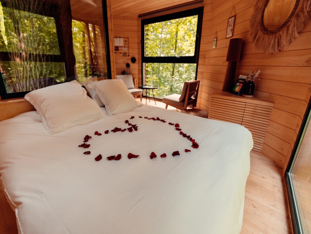 Chambre dans la cabane